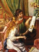 Young Girls at the Piano Auguste renoir